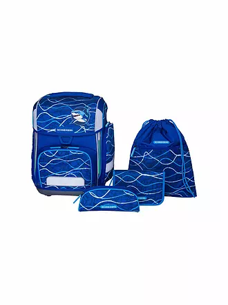 SCHNEIDERS | Set de Mochila Escolar Ergolite 9 piezas Blue Vibes | 
